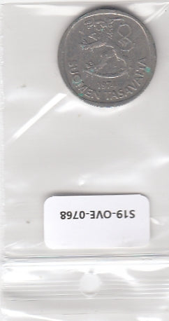 S19-OVE-0768 Finland 1 markka 1974  KM49a VF
