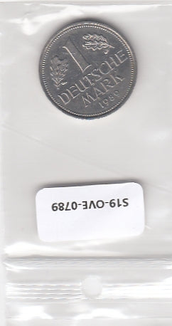 S19-OVE-0789 Duitsland 1 Mark 1989 D KM110 ZG-F