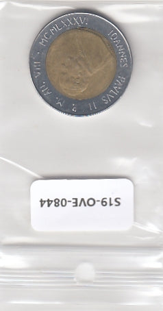 S19-OVE-0844 Vatican 500 Lire 1986   KM197 XF