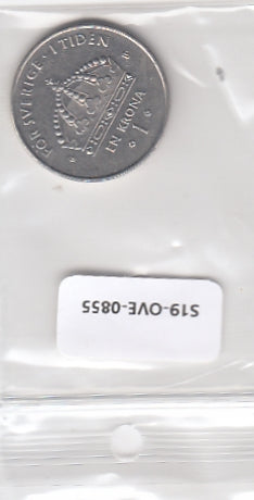S19-OVE-0855 Sweden 1 Krona 2002   KM894 VF
