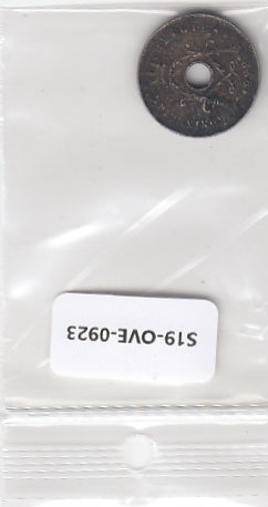 S19-OVE-0923 Belgium 5 Centimes 1922  KM67 FI Vlaams