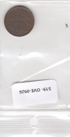 S19-OVE-0926 Belgium 20 centimes 1954  KM147.1 VF Vlaams