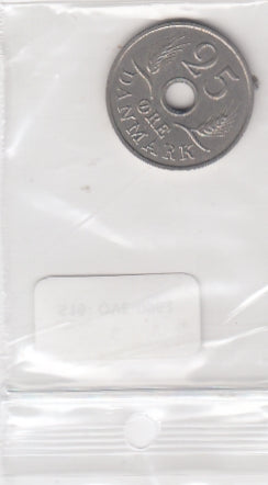 S19-OVE-0962 Denmark 25 Ore 1967  KM855 VF