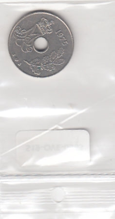 S19-OVE-0963 Denmark 25 Ore 1975  KM871 VF