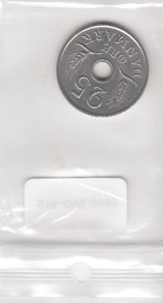 S19-OVE-0969 Denmark 25 Ore 1972  KM855 VF