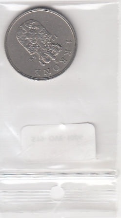 S19-OVE-1006 Denmark 1 Krone 1962  KM851 VF