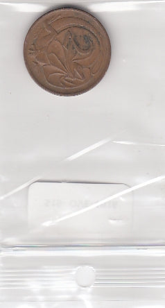 S19-OVE-1016 Australia 2 Cents 1972  KM63 FI/VF