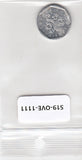 S19-OVE-1111 Tsjechië 20 Haleru 1995 J KM2.1 ZFR