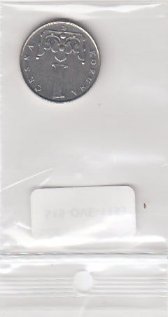 S19-OVE-1133 Czech Republic 1 Koruna 1993 ML KM7 XF