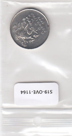 S19-OVE-1164 Czech Republic 5 Koruna 2002 J KM8 VF/XF