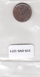 S19-OVE-1211 Barbados 1 cent 1992  KM10a VF/XF