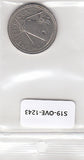 S19-OVE-1243 Barbados 25 Cents 1980  KM13 VF