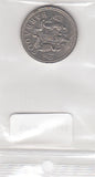 S19-OVE-1243 Barbados 25 Cents 1980  KM13 VF