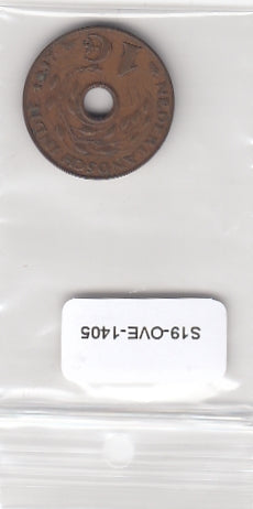 S19-OVE-1405 Netherlands East Indies 1 cent 1937  KM317 VF