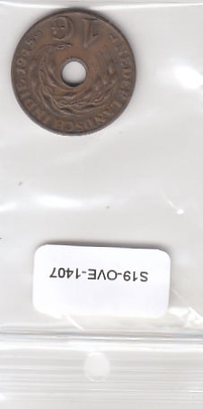 S19-OVE-1407 Netherlands East Indies 1 cent 1945 S KM317 VF