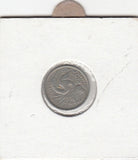 S19-OVE-1473 Singapore 5 Cents 1967 KM2 VF
