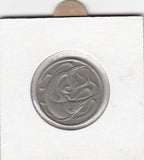S19-OVE-1484 Singapore 20 Cents 1967  KM4 VF+