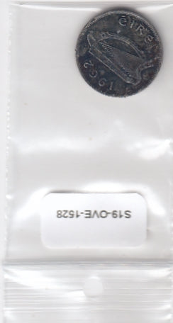 S19-OVE-1528 Ireland 6 Pence 1962  KM13a FI
