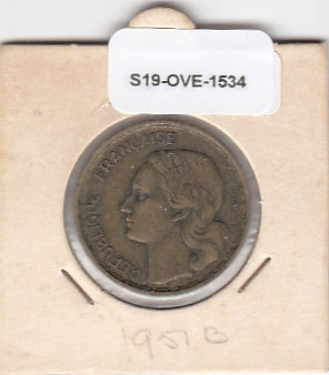 S19-OVE-1534 Frankrijk 50 Francs 1951 B KM918 VF