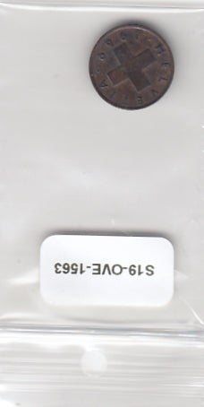 S19-OVE-1563 Switzerland 1 rappen 1969  KM46 VF