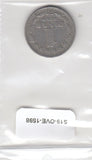 S19-OVE-1598 Joegoslavië 1 Dinar 1965 KM47 ZFR