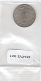 S19-OVE-1611 Joegoslavië 1 Dinar 1975 KM59 ZFR