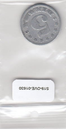 S19-OVE-1630 Joegoslavië 5 Dinara 1953 KM31 VF