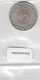 S19-OVE-1631 Yugoslavia 5 Dinara 1981  KM58 XF
