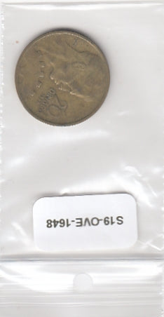 S19-OVE-1648 Yugoslavia 20 Dinara 1955  KM34 VF