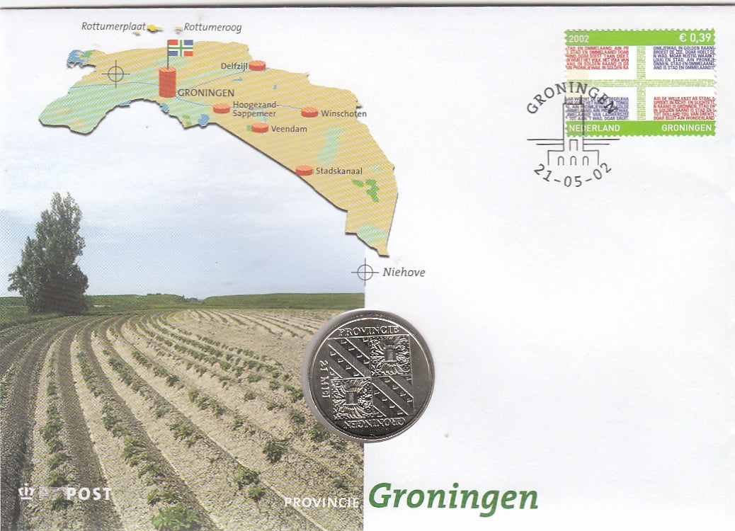 S19-PEN-0007 Netherlands NumisLetter Province Groningen 2002
