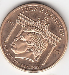 S19-PEN-0026 Duitsland John F Kennedy        Ich Bin ein Berliner