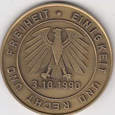 S19-PEN-0039 Germany Freieheit Einigkeir Recht 1990