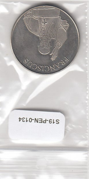S19-PEN-0134 Belgium Pope Franiscus      B-Herrtage