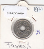 S19-ROD-0029 Frankrijk 10 centiem 1921 KM866a
