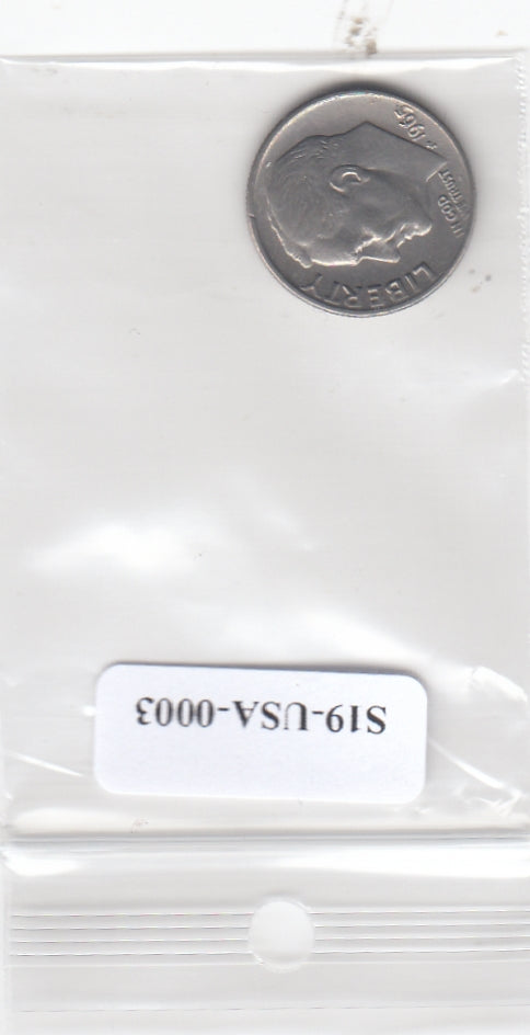 S19-USA-0003 Verenigde Staten 1 dime 1965  KM# 195a VF Roosevelt Dime