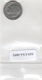 S19-USA-0052 Verenigde Staten 1 dime 1970 D KM# 195a VF Roosevelt Dime