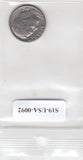 S19-USA-0092 Verenigde Staten 1 dime 1977 D KM# 195a VF Roosevelt Dime
