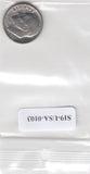 S19-USA-0103 Verenigde Staten 1 dime 1980 D KM# 195a VF Roosevelt Dime