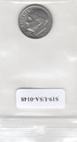 S19-USA-0148 Verenigde Staten 1 dime 1987 P KM# 195a VF Roosevelt Dime