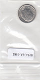 S19-USA-0182 Verenigde Staten 1 dime 1990 D KM# 195a XF Roosevelt Dime