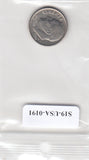 S19-USA-0191 Verenigde Staten 1 dime 1990 P KM# 195a VF Roosevelt Dime