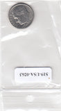 S19-USA-0263 Verenigde Staten 1 dime 1998 D KM# 195a UNC  Roosevelt Dime