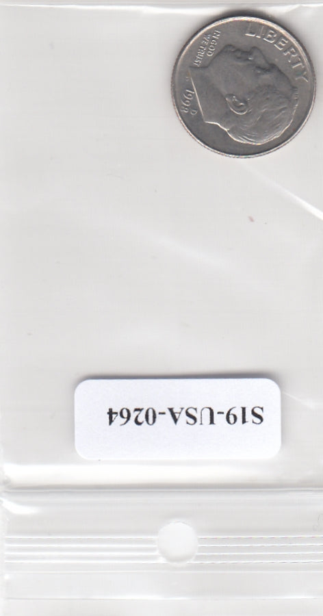 S19-USA-0264 Verenigde Staten 1 dime 1998 D KM# 195a UNC  Roosevelt Dime