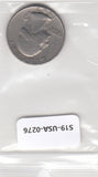 S19-USA-0276 Verenigde Staten ¼ dollar 1967  KM# 164a VF Washington Quarter