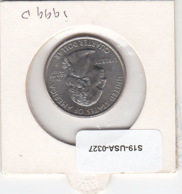 S19-USA-0327 Verenigde Staten 1/4 dollar 1999 D KM# 293 UNC Delaware State Quarter