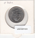 S19-USA-0327 Verenigde Staten 1/4 dollar 1999 D KM# 293 UNC Delaware State Quarter