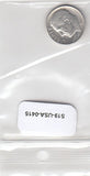 S19-USA-0415 Verenigde Staten Dubbeltje 1953 D KM195 ZG- ZILVER