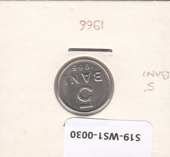 S19-WS1-0030-M01 Romania 5 Bani UNC 1966 KM92