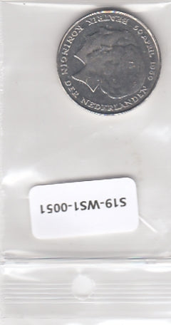 S19-WS1-0051-M02 Netherlands 1 gulden XF/UNC 1980 KM200