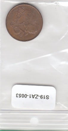 S19-ZA1-0053 Trinidad en Tobago 5 cents 1980  KM# 30 VF